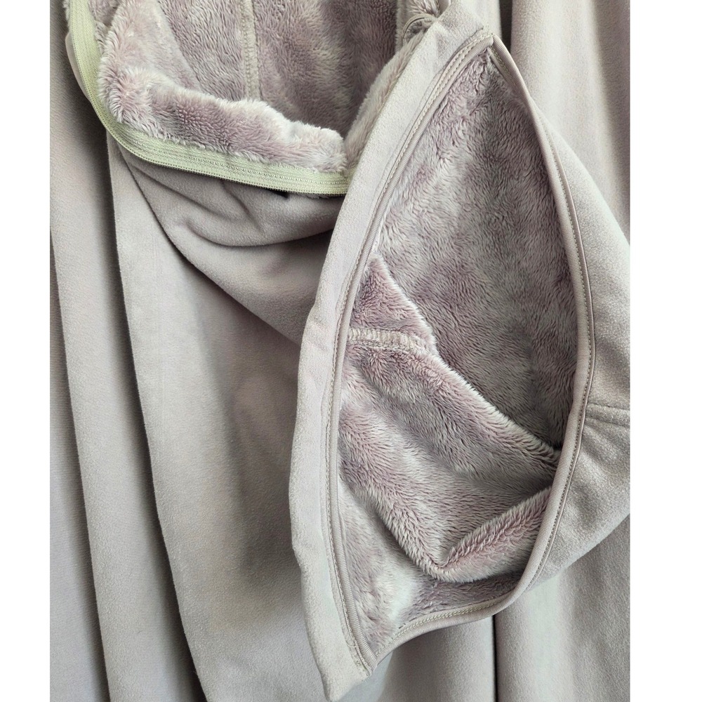 Konny Fleece Cover for Two Wrap Cape Jacket Winter Warm Vest Taupe One Size Cozy - Picture 9 of 9